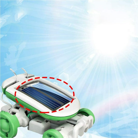 Robot Solar Juguete Educativo Kit 6 en 1